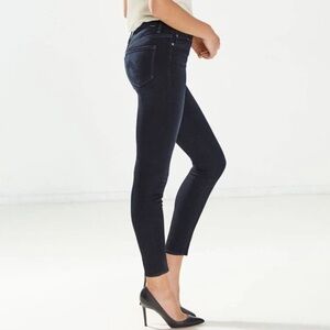 MOTHER ‘The Looker’ Ankle Coffee Tea or Me Wash Size 26 x 28” Designer